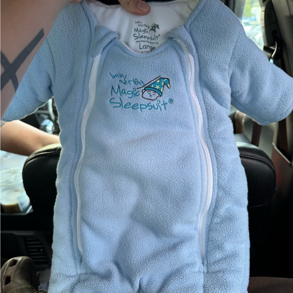 Baby Merlin’s magic sleep suit